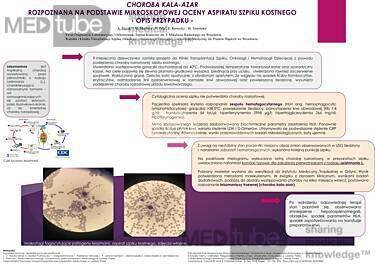 Choroba kala-azar rozpoznana na podstawie mikroskopowej oceny aspiratu szpiku kostnego – opis przypadku