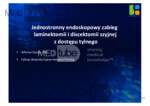 Jednostronny endoskopowy zabieg laminektomii i discektomii szyjnej z dostępu tylnego