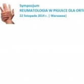 Sypozjum Reumatologia w pigułce dla ortopedów