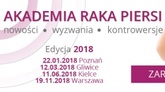 Akademia Raka Piersi 2018 - Warszawa