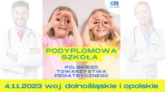 Podyplomowa Szkoła PTP 2023 – 4.11.2023 woj. dolnośląskie i opolskie. SPOTKANIE ON-LINE