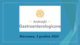 Andrzejki Gastroenterologiczne