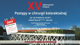 XV Ogólnopolski Kongres ,,Postępy w Chirurgii Kolorektalnej”
