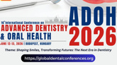 16th International Conference on Advanced Dentistry and Oral Health (ADOH 2026)