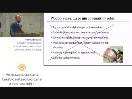 Algorytm postępowania w wodobrzuszu: szpital i opieka ambulatoryjna