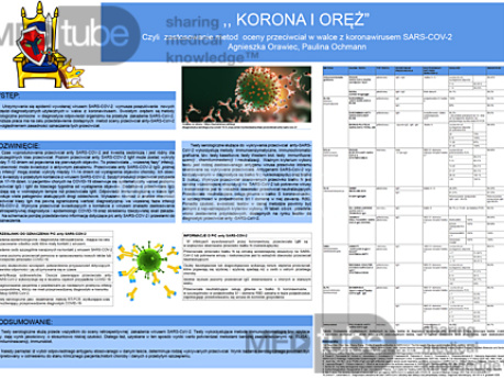 ,,KORONA I ORĘŻ” czyli zastosowanie metod oceny przeciwciał w walce z koronawirusem SARS-COV-2