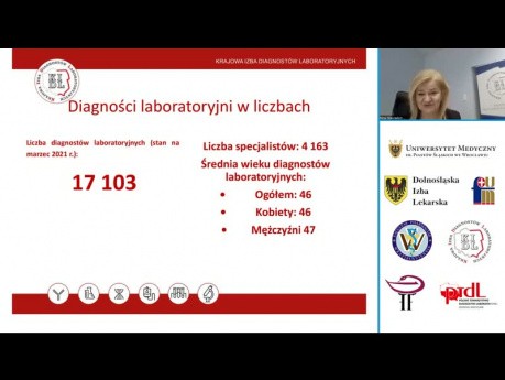 Diagnosta Laboratoryjny we współczesnym systemie opieki zdrowotnej okiem Prezes Krajowej Rady Diagnostów Laboratoryjnych