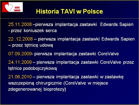 Prof. Marian Zembala - Polski rejestr TAVI