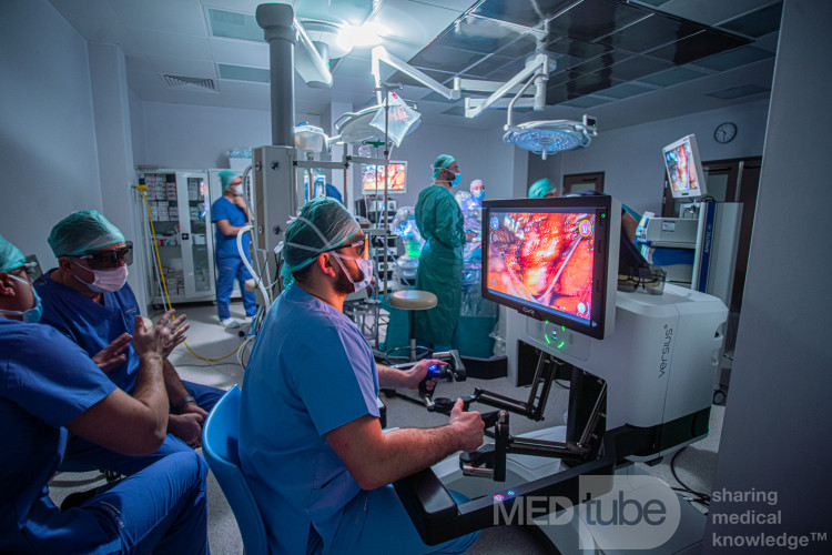 Versius in Clinical Use in Urology at Salve Medica Medical Centre, Łódź – Surgeon Console