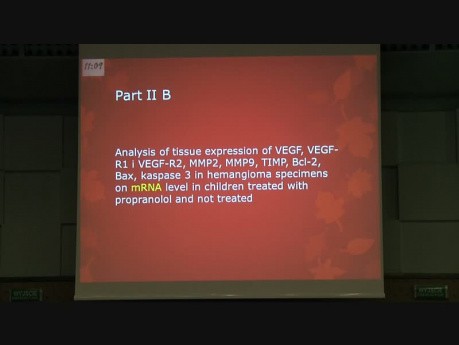 Mechanizm działania propranololu w naczyniakach dziecięcych - sprawozdanie z wieloośrodkowego badania