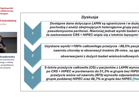 CRS + HIPEC w terapii nowotworów wyrostka robaczkowego o niskiej złośliwości (LAMN): prospektywna ocena skuteczności leczenia 