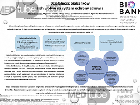 Działalność biobanków i ich wpływ na system ochrony zdrowia