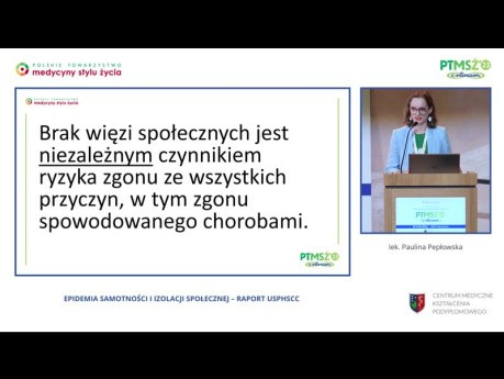 Epidemia samotności i izolacji społecznej - raport USPHSCC - Paulina Pepłowska