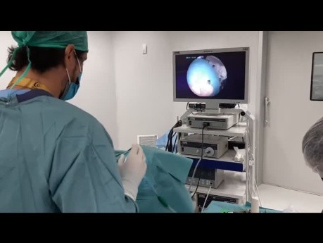 Konfiguracja sali operacyjnej do endoskopowej chirurgii ucha