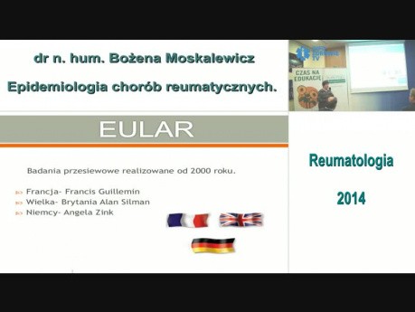 Epidemiologia chorób reumatycznych. Dr n. hum. Bożena Moskalewicz, NIZP-PZH