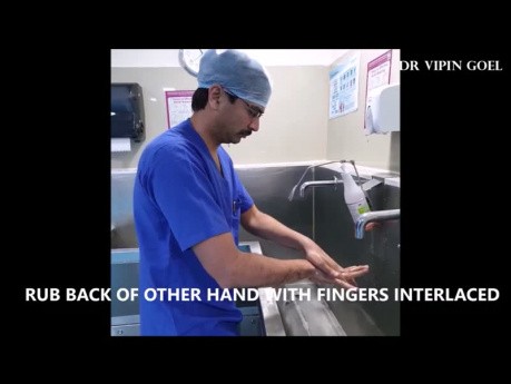 Technika chirurgicznego mycia rąk