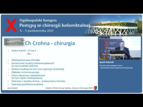 Choroba Leśniowskiego-Crohna - optymalizacja stanu pacjenta przed operacją