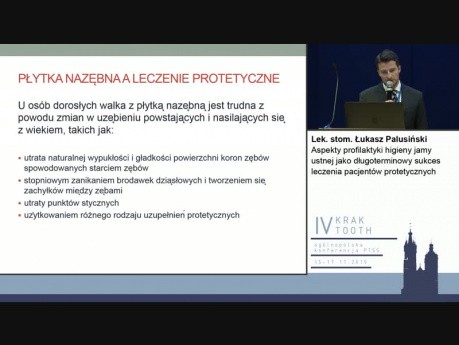 Aspekty profilaktyki higieny jamy ustnej jako długoterminowy sukces leczenia pacjentów protetycznych - Kraktooth 2019