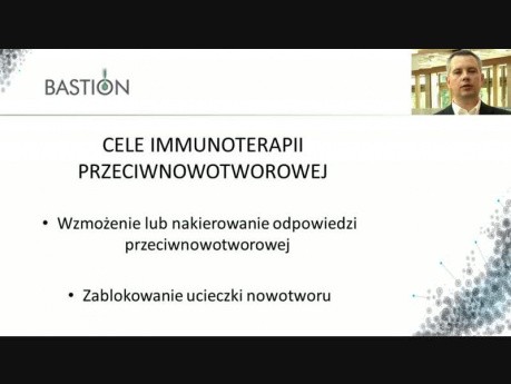 Immunoterapia nowotworów - wykład dr. Radosława Zagożdzona