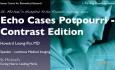 Echokardiograficzne przypadki Potpourri - wydanie kontrastowe