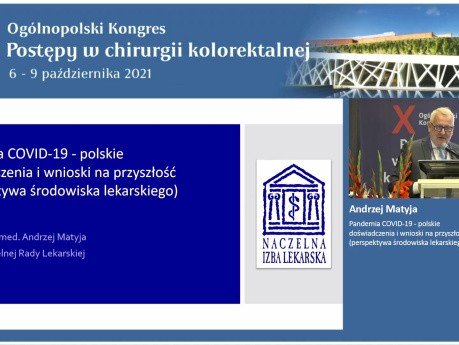 Pandemia COVID-19 - polskie doświadczenia i wnioski na przyszłość (perspektywa środowiska lekarskiego)