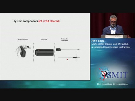Wykorzystanie kliniczne zrobotyzowanego narzędzia laparoskopowego HandX - doświadczenie wieloośrodkowe - SMIT 2019