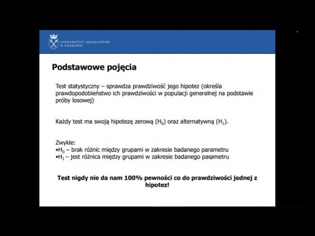 Po co nam statystyka, czyli krótko o jej podstawach - Jakub Rusinek