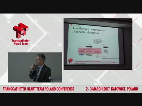 Endocardiography for TAVI: Imaging in a Low Flow Aortic Stenosis