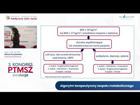 Algorytm terapeutyczny zespołu metabolicznego, Alina Kuryłowicz (KPTMSŻ 2022) 