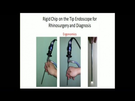 Endoskop ze sztywnym chipem na końcu do chirurgii nosowej i diagnostyki