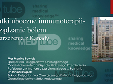 Skutki uboczne immunoterapii - spostrzeżenia z Kanady