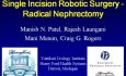 Radykalna nefrektomia w asyście robota z wykorzystaniem pojedynczego cięcia