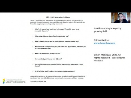 Lifestyle interventions for mental health - dr Sam Manger 