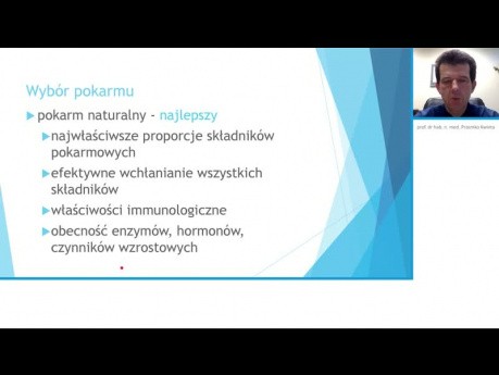 Żywienie noworodków urodzonych "nieco" przed czasem - czy istnieją odrębności? Prof. Przemko Kwinta