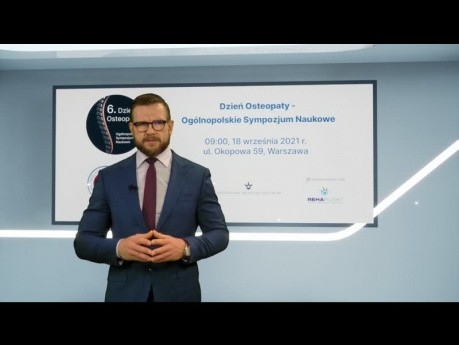 Dzień Osteopaty, zaproszenie na 6 edycję