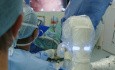 Operacja rTAMIS przy użyciu robota Versius w szpitalu Western General w Edynburgu