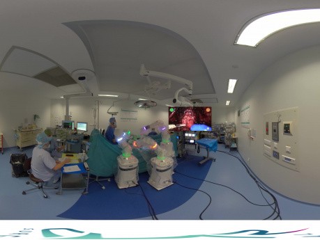 Prostatektomia przy użyciu systemu Versius w widoku 360° w Centre Hospitalier d'Argenteuil