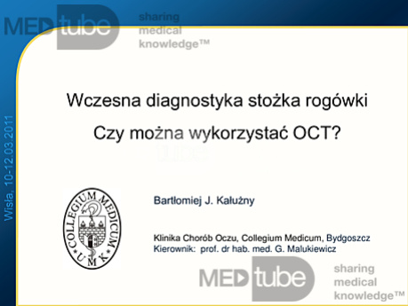 Wczesna diagnostyka stożka rogówki