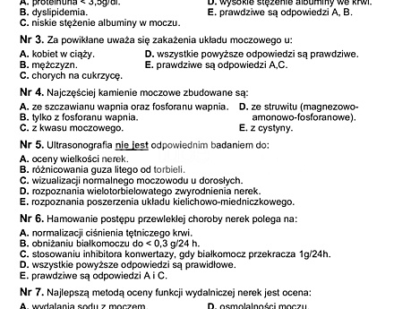 Lekarski Egzamin Państwowy 2010r. wersja 1