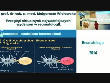 Przegląd aktualnych najważniejszych wydarzeń w reumatologii. Prof. dr hab. n. med. Małgorzata Wisłowska