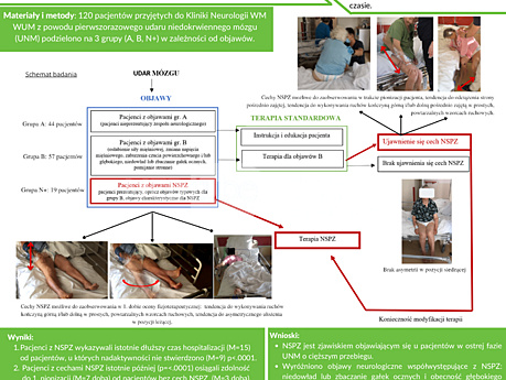 6. Nadaktywność strony pośrednio zajętej u pacjentów w ostrej fazie udaru mózgu – wyniki wstępne; Agata Zdrowowicz